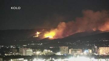 米・ネバダ州で山火事が拡大　9万人に避難呼びかけ　人為的な原因か