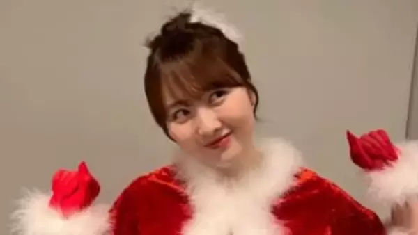 【 本田望結 】サンタコスで照れ笑いダンス　フォロワー称賛「こんなサンタ来たら帰さない」