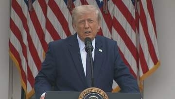 トランプ大統領「貨物の価値の20％の払い戻し求める」　ホルムズ海峡の守護者として通航する船舶の安全を確保すると主張