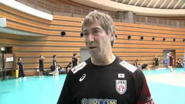 バレー男子日本代表、ロラン・ティリ監督「集中して挑むことが大切」予選全勝へ今夜日本R最後のアルゼンチン戦【VNL】