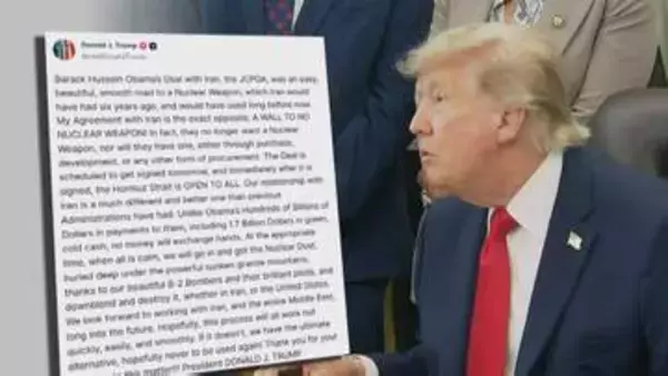 トランプ大統領「14日に署名される予定」　イランとの戦闘終結に向けた覚書の合意　イラン側は「署名は14日には行われない」