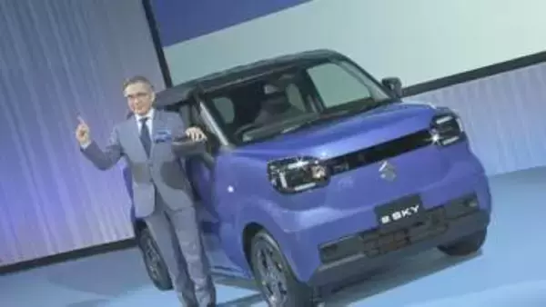 スズキ初の軽乗用EV「eSKY」を発表 1回の充電で310km走行 最安価格でガソリン車からの乗り換え狙う
