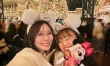 【 ももクロ・百田夏菜子 】　朝日奈央さんとディズニー満喫　同級生２ショットに　ファン反響　「夏菜子ちゃん奈央ちゃん嬉しそう可愛いいいい♡」