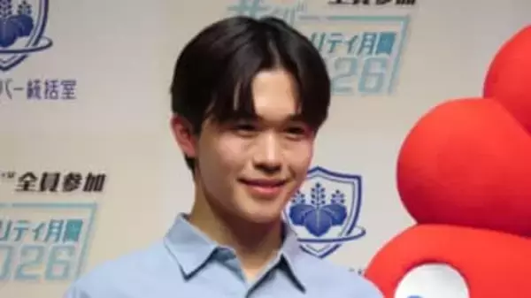 【 鈴木福 】ミャクミャクへの歓声に「僕の時と大違い」〝苦笑い〟も仲良くイベント盛り上げる