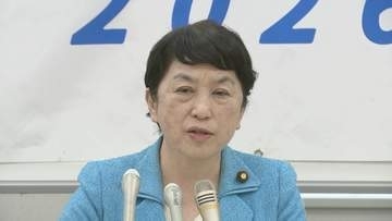 【速報】社民党党首選　福島みずほ党首が続投へ