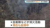 「丸一日経っても消火活動続く…北海道・池田町で林野火災　住宅や牛舎など50～60ヘクタールが焼失　住宅の敷地内から燃え広がったか」の画像1