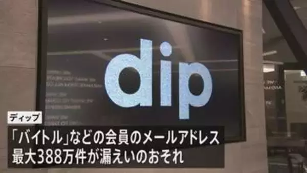 「バイトル」運営のディップも最大388万件情報漏えいのおそれ　不正アクセスによる大規模な個人情報流出の発表相次ぐ