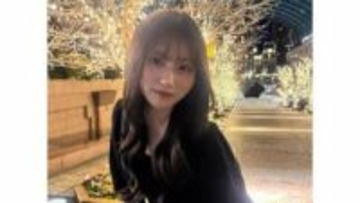 【 辻希美・長女 】希空　「久しぶりに髪の毛巻いた」 幻想的なイルミネーションをバックに　最新オフショットを公開