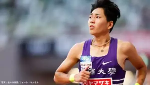 男子800ｍ落合晃が日本新記録　今季初戦でいきなりの快挙　自身の記録を1秒近く上回る1分43秒90【静岡国際】