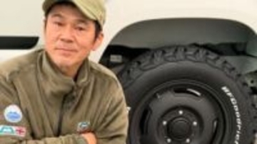 【 甲本雅裕 】相棒＝愛車は「新しい靴と靴下に履きかえて」　湘南を春前ドライブ　自分はアイス・相棒は「ガソリンごくごく」