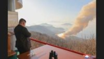 北朝鮮、金総書記がミサイルの固体燃料エンジン実験視察　新型ICBM「火星20型」に搭載か