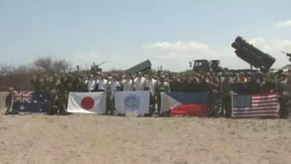 小泉防衛大臣　自衛隊本格参加の米フィリピン合同軍事演習を視察　中国外務省が非難