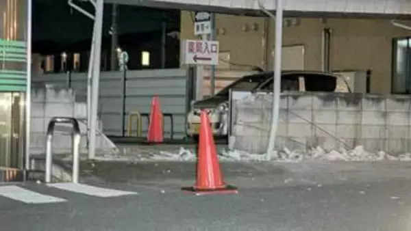 茨城県境町の病院駐車場で83歳の男性が妻の運転する乗用車にはねられ意識不明の重体　アクセルとブレーキ踏み間違えたか　茨城県警