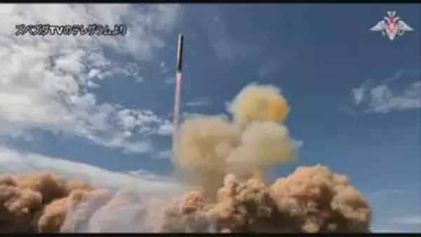 ロシア軍 新型ICBM発射実験の成功発表　プーチン大統領「年末に実戦配備の予定」