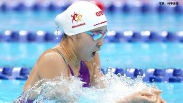 成田実生が大会3冠を達成！400m個人メドレーで圧巻V「3冠をは嬉しいんですけど、タイムは悔しい」【競泳 日本選手権】