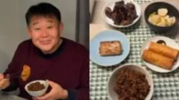 【 花田虎上 】　三越で購入　「富麗華」の中華に舌鼓　名物・黒炒飯など豪華な夕食に「食べてみたい」の声