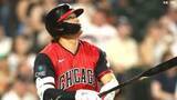 「村上宗隆、25号ソロで岡本和真を抜き日本人ルーキー最多本塁打を更新　6戦ぶり豪快弾もWソックスは4連敗」の画像1