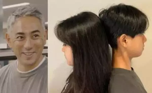 【市川團十郎】長女・麗禾さん　長男・勸玄さんと山で過ごす夏休み　2人の背比べショット公開「おぉ、、なんか最近　カンカン大きい？かなと」