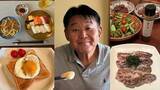 「【 花田虎上 】　1日の「豪華3食」を公開　朝のトーストから寿司＆うどんランチ、夜の差し入れ魚料理まで堪能「皆んなで美味しくいただきました」」の画像1
