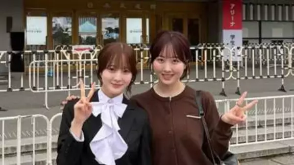 【本田望結】妹・紗来との２S公開　大学入学に「妹が大学生です。泣けます」　ファンからは「勝手に私も親心です。泣けます」と共感の声