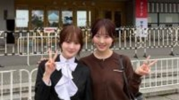 【本田望結】妹・紗来との２S公開　大学入学に「妹が大学生です。泣けます」　ファンからは「勝手に私も親心です。泣けます」と共感の声