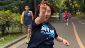 【 高橋成美 】〝ごきげんラン〟踊るように走る姿にフォロワー憧れ「成美さんみたいに走れるようになりたい」