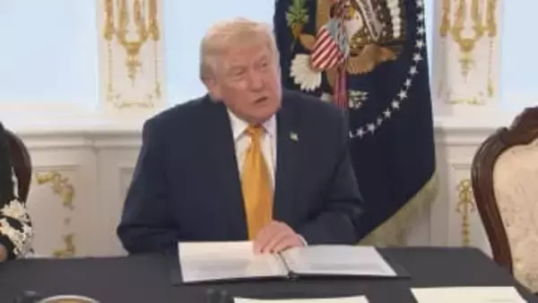 トランプ米大統領　ゼレンスキー大統領は「私が承認するまで何も持ってはいない」　和平計画の協議をめぐる主導権を主張