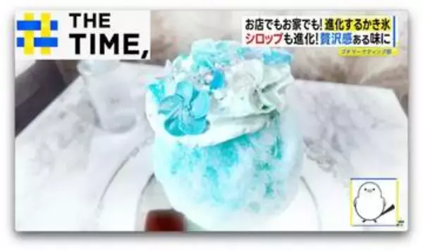 “氷がいらない”家庭用かき氷機も登場…最新「かき氷」事情【THE TIME,】