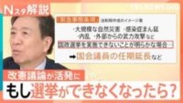 改憲議論が活発に…「緊急事態条項」イメージ案めぐり与野党が議論、星浩さん「自民党は、いわゆる“お試し改憲”から…」【Nスタ解説】
