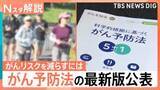 「がん予防法の最新版公表　がんリスクを減らすには…科学的根拠に基づく「がん予防法5＋1」とは【Nスタ解説】」の画像1