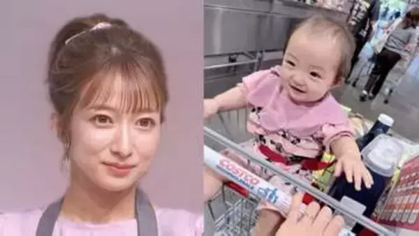 【 辻希美 】　 次女・夢空ちゃんとの“コストコ爆買い”ショット公開　「休みなのに6時起き」リアルな育児奮闘も明かす