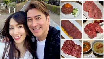 【川﨑麻世】　妻・花音さんお気に入りの焼肉店へ「とても美味しく大満足」　翌朝は“もずくのぶっかけ”で徹底カロリー調整