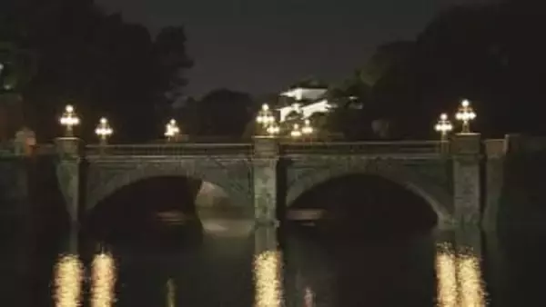 年末年始恒例の皇居ライトアップに向け試験点灯　12月23日から1月4日まで実施