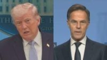 トランプ大統領　NATO事務総長と会談　脱退を議論か