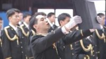 皇宮警察学校で入校式「不偏不党かつ公平中正に」　50人が決意新たに　逮捕術や茶道などの訓練・研修にのぞむ