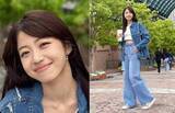 「【 中村静香 】　「仲良しのメイクさん、スタイリストさんとお散歩」　オフショットに反響　「おしゃれで最高に可愛い」」の画像1
