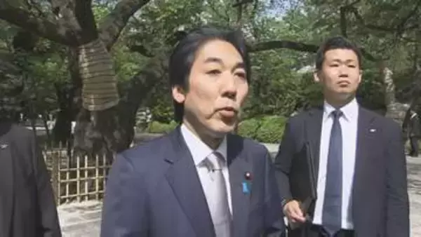 【速報】城内経済財政政策担当大臣が靖国神社参拝　高市内閣の閣僚では今回初めて