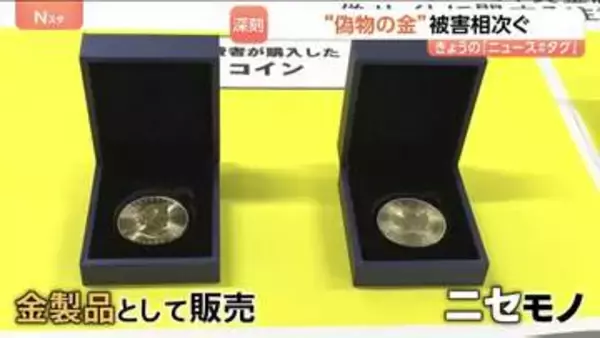 “ニセモノの金” 有名ブランドをかたり偽サイトで販売　見破る方法は？