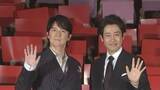 「【福山雅治・大泉洋】映画「ラストマン」初日舞台挨拶を2人で堪能　“ガチャガチャしますよ、やっぱ永瀬廉とかがいると…”」の画像1
