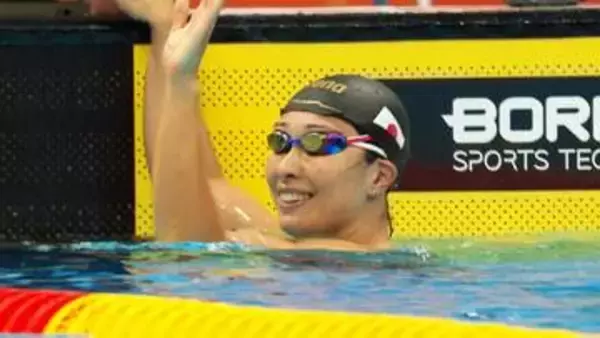 5大会連続メダルへ、鈴木聡美が30秒35の全体2位で決勝進出！加藤心冨も4位で決勝へ　女子50ｍ平泳ぎ【アジア大会】