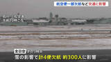 「雪の交通への影響　全日空4便・日本航空7便の欠航決める　東海道新幹線　愛知・三河安城駅から京都駅の間の一部区間で速度を落として運転　列車に遅れが」の画像1