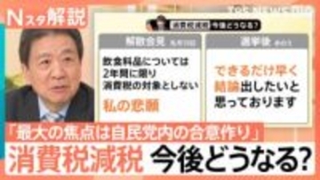 “高市旋風”自民が歴史的大勝　「消費税ゼロ」「非核三原則」どうなる？“白紙委任状態”政策の行方は【Nスタ解説】