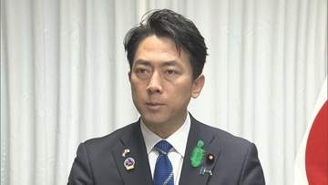 小泉大臣「報告あれば別の判断あり得た」　自衛官の自民党大会歌唱をめぐり