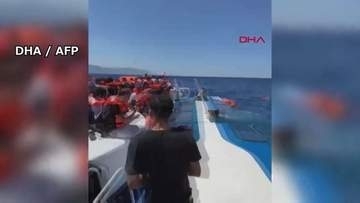 地中海のキプロス島沖でフェリー転覆　8人死亡19人行方不明　240人が救助　転覆した船の上で助け求める人も…