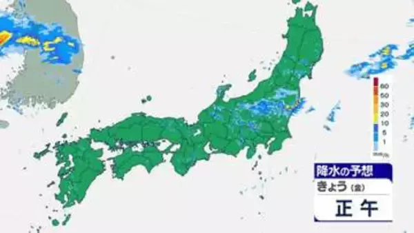 東北・北陸で激しい雨も　広い範囲で大気不安定　関東から西も急な強い雨や雷雨に注意　東海や西日本で猛暑続く
