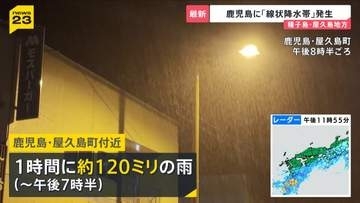 “迷走台風”鹿児島に線状降水帯　宮崎では取材中に木が倒れ…週明けにかけ関東も“警報級”大雨か【news23】