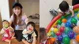 「【 中川翔子 】　「はっぴを着て張り切って参加しました」双子とのお祭り体験を報告　「はっぴかわいい～」「後ろ姿も粋」と反響」の画像1
