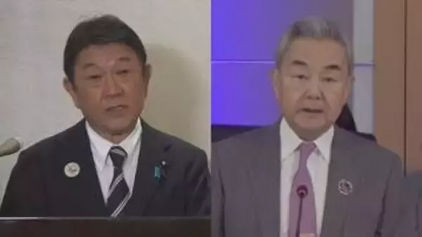 【速報】茂木外務大臣が中国・王毅外相とフィリピンで短時間話す　日中外相の接触は高市総理の台湾有事発言以降初めて
