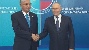 「紛争を凍結すべき」 カザフスタン大統領が同盟国ロシアに提言　ウクライナ侵攻めぐり　プーチン大統領との会談で