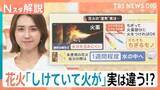 「花火が「しけて火がつかない」実は違う！？先端の“ヒラヒラ”どうしてる？猛暑・物価高で注目の「公園手持ち花火」【Nスタ解説】」の画像1
